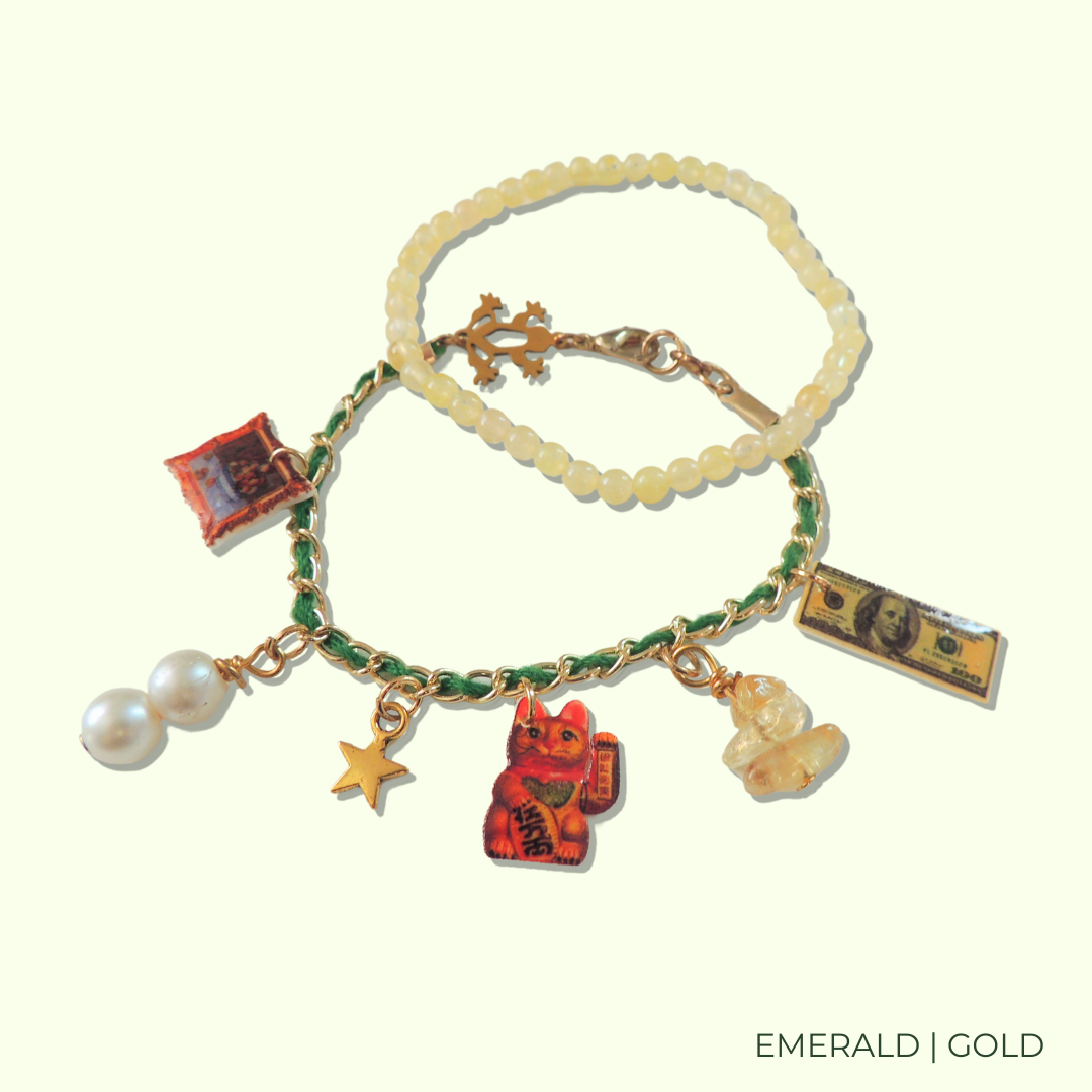 Abundance Intention Stack | Emerald