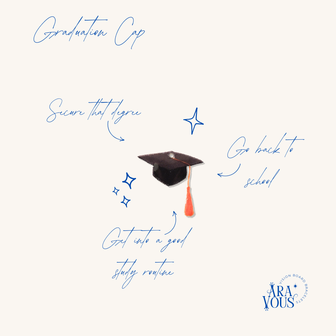 Graduation Cap | Vision Board Charm