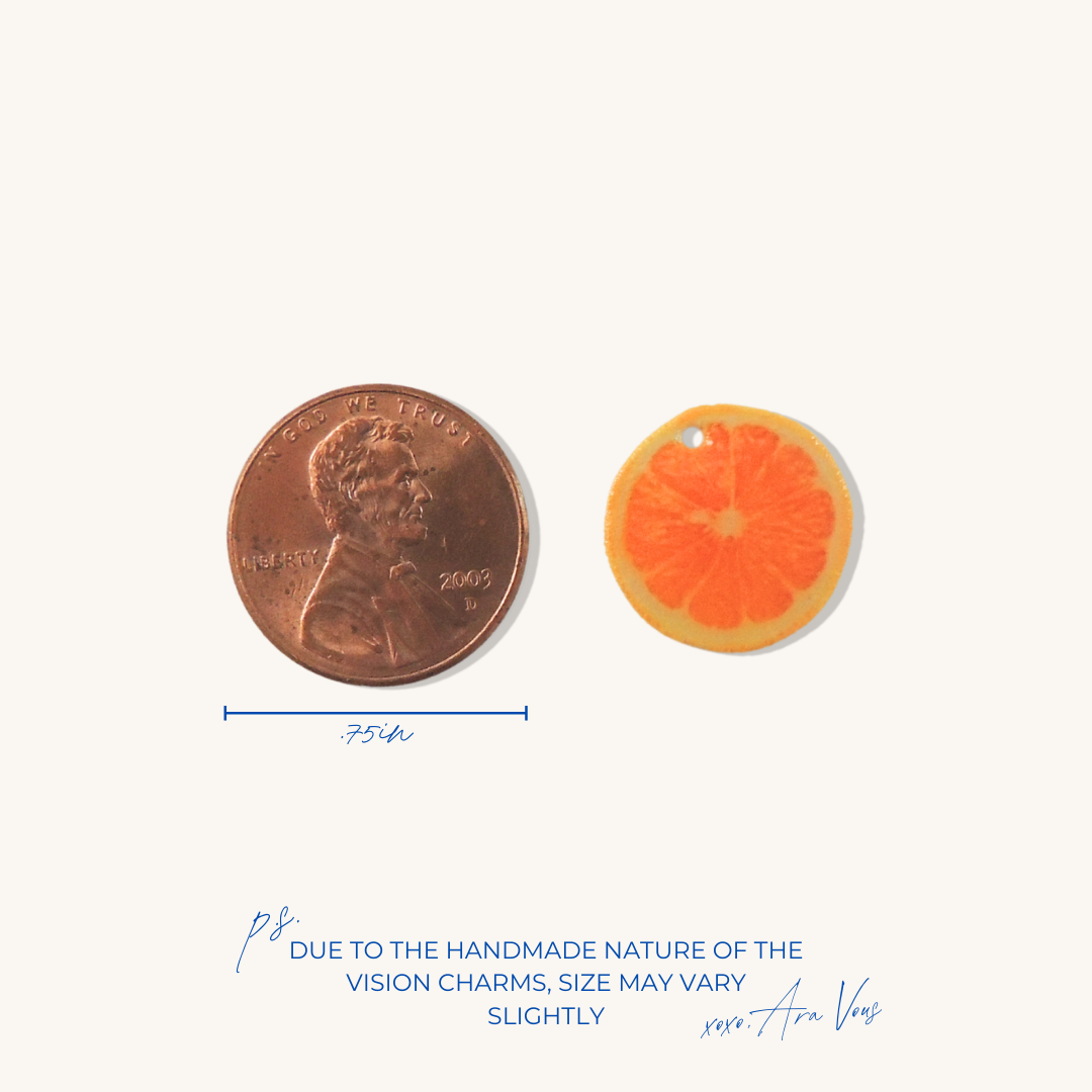 Citrus Slice | Vision Charm