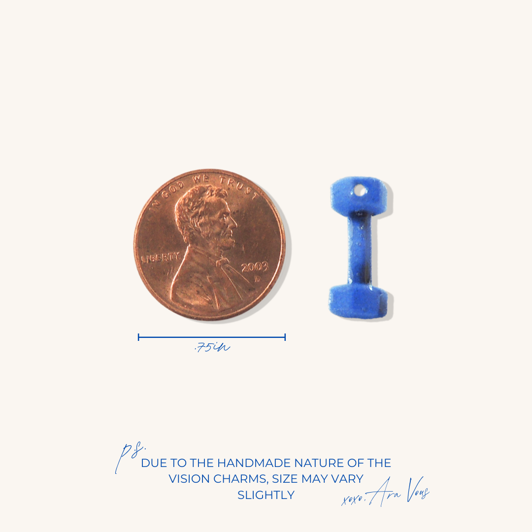Dumbbell | Vision Board Charm