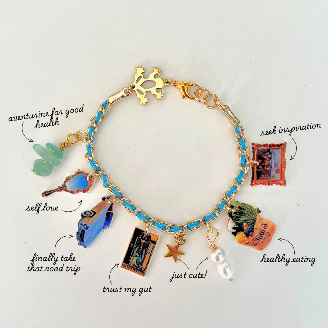 Build Your Own Vision Board Charm Bracelet