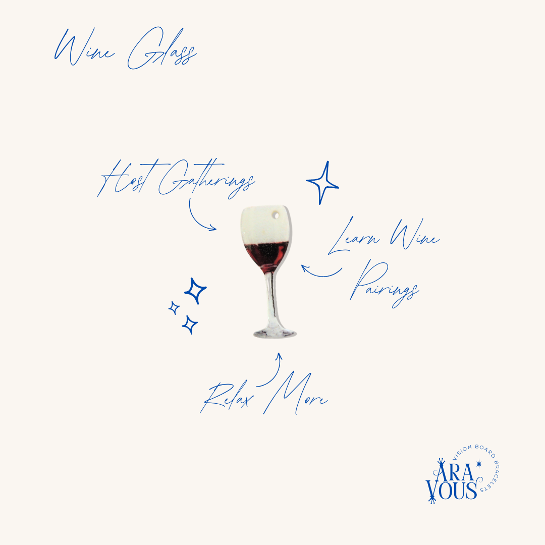 Wine Glass | Vision Board Charm