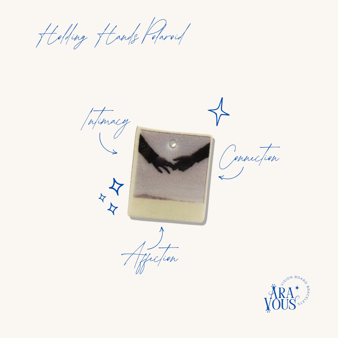Holding Hands Polaroid | Vision Board Charm