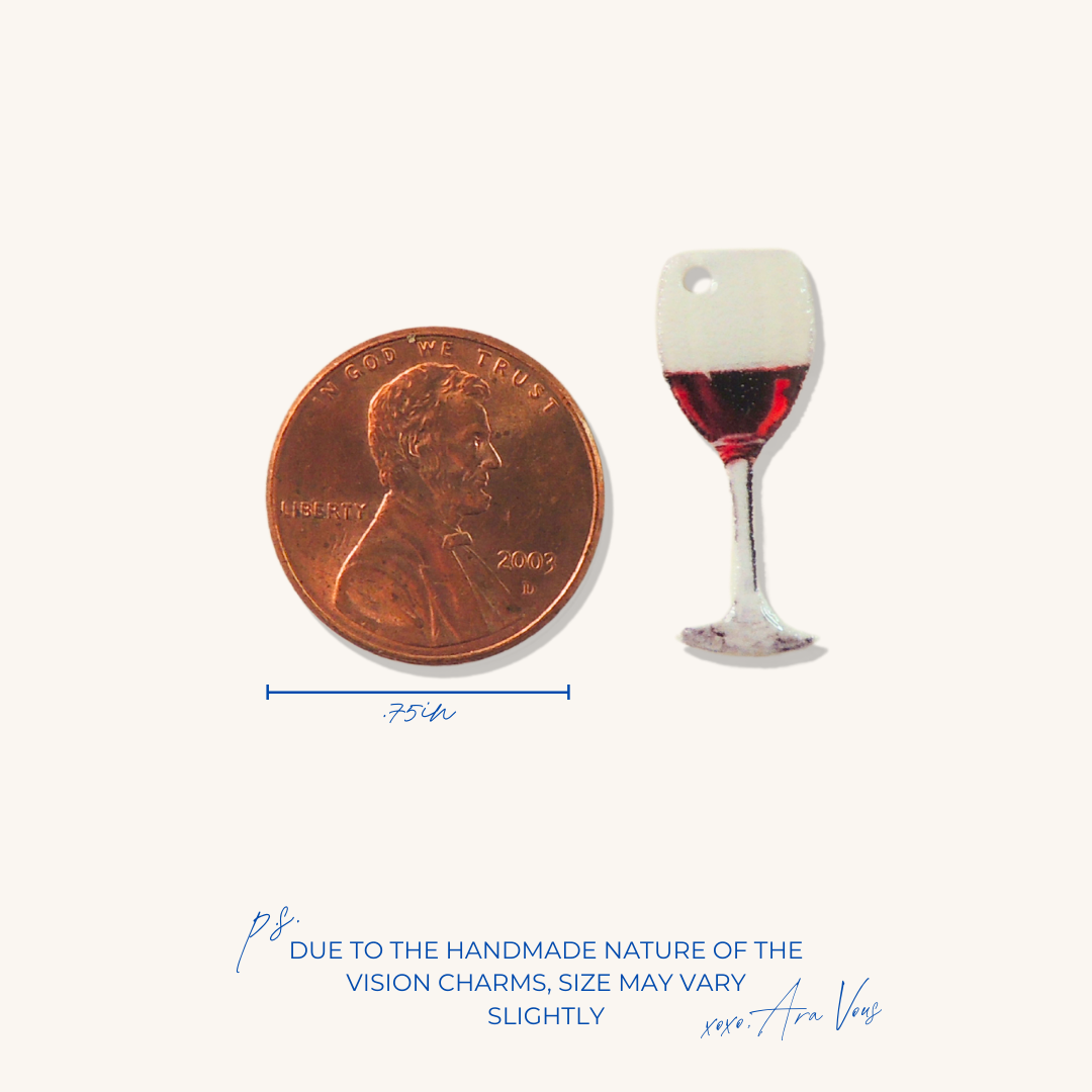 Wine Glass | Vision Board Charm