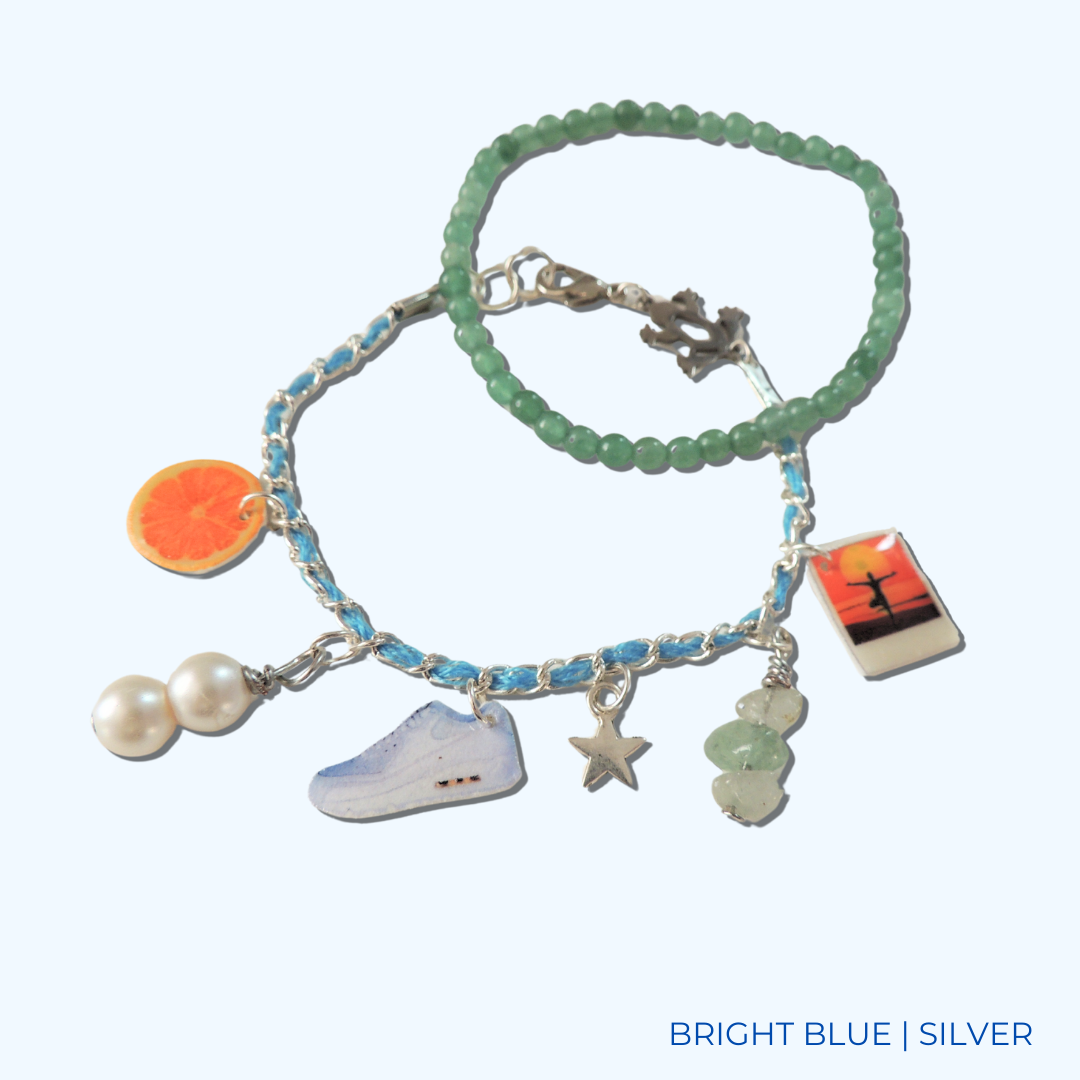Health Intention Stack | Bright Blue