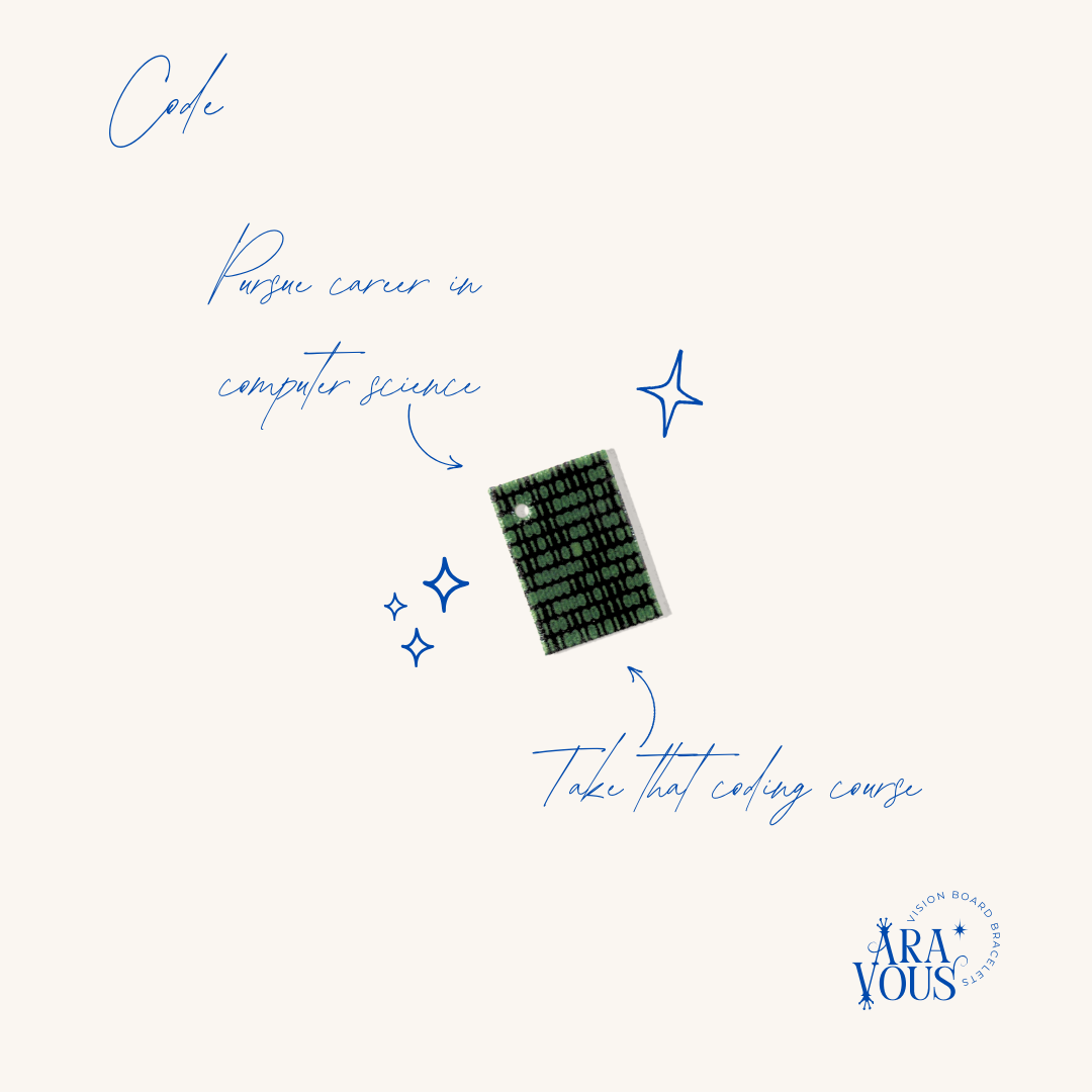Binary Code | Vision Board Charm