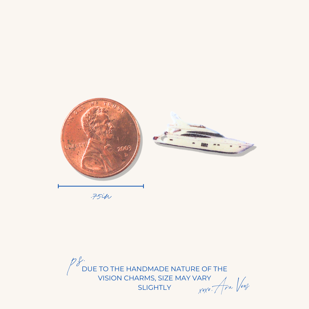 Yacht | Vision Board Charm