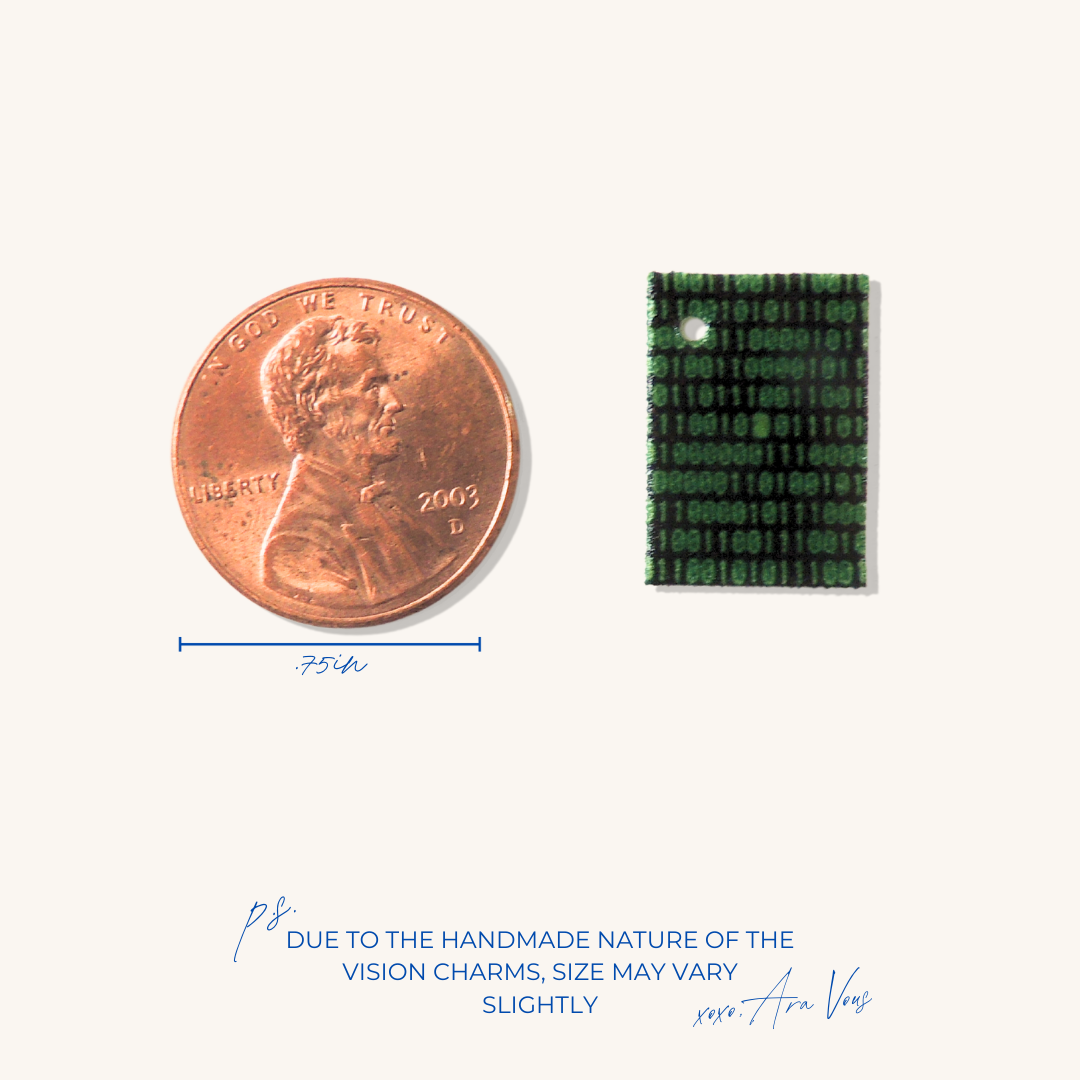 Binary Code | Vision Board Charm