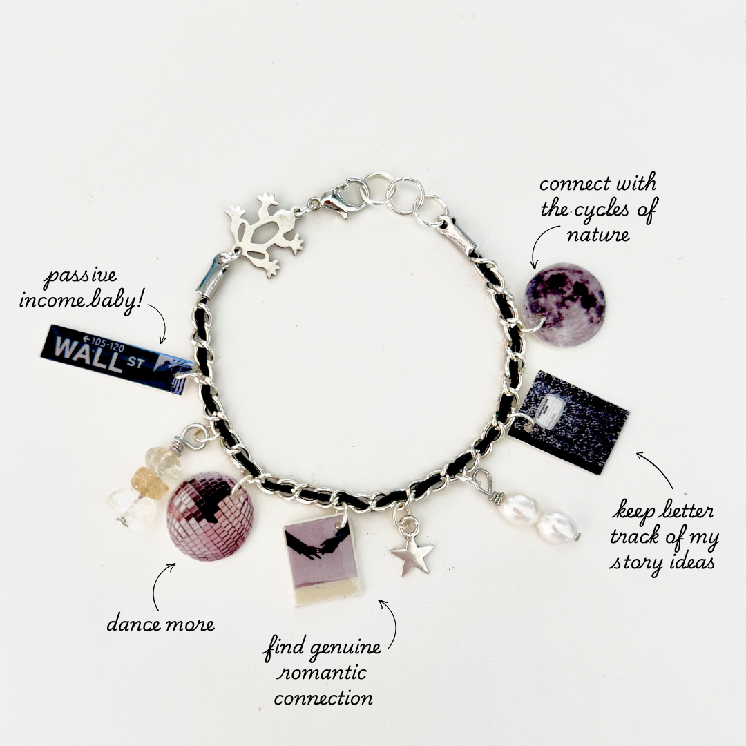 Build Your Own Vision Board Charm Bracelet