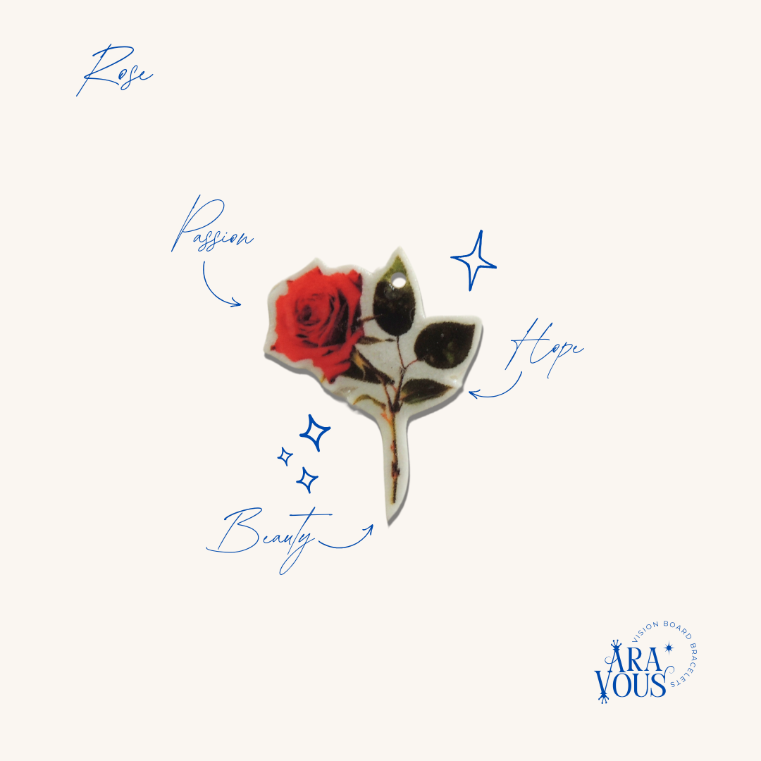 Rose | Vision Board Charm