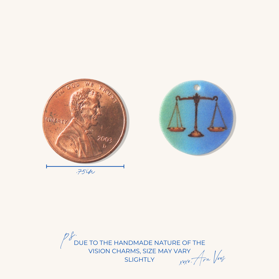 Scales of Justice | Vision Board Charm