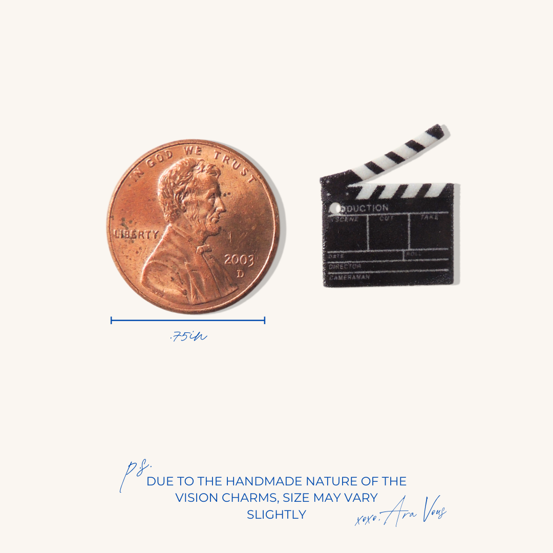 Director's Clapboard | Vision Board Charm