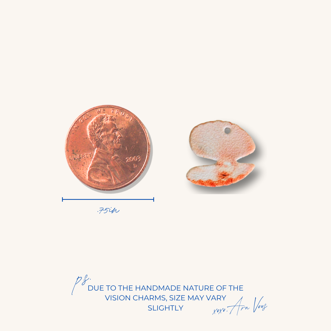 Pearl and Clamshell | Vision Board Charm