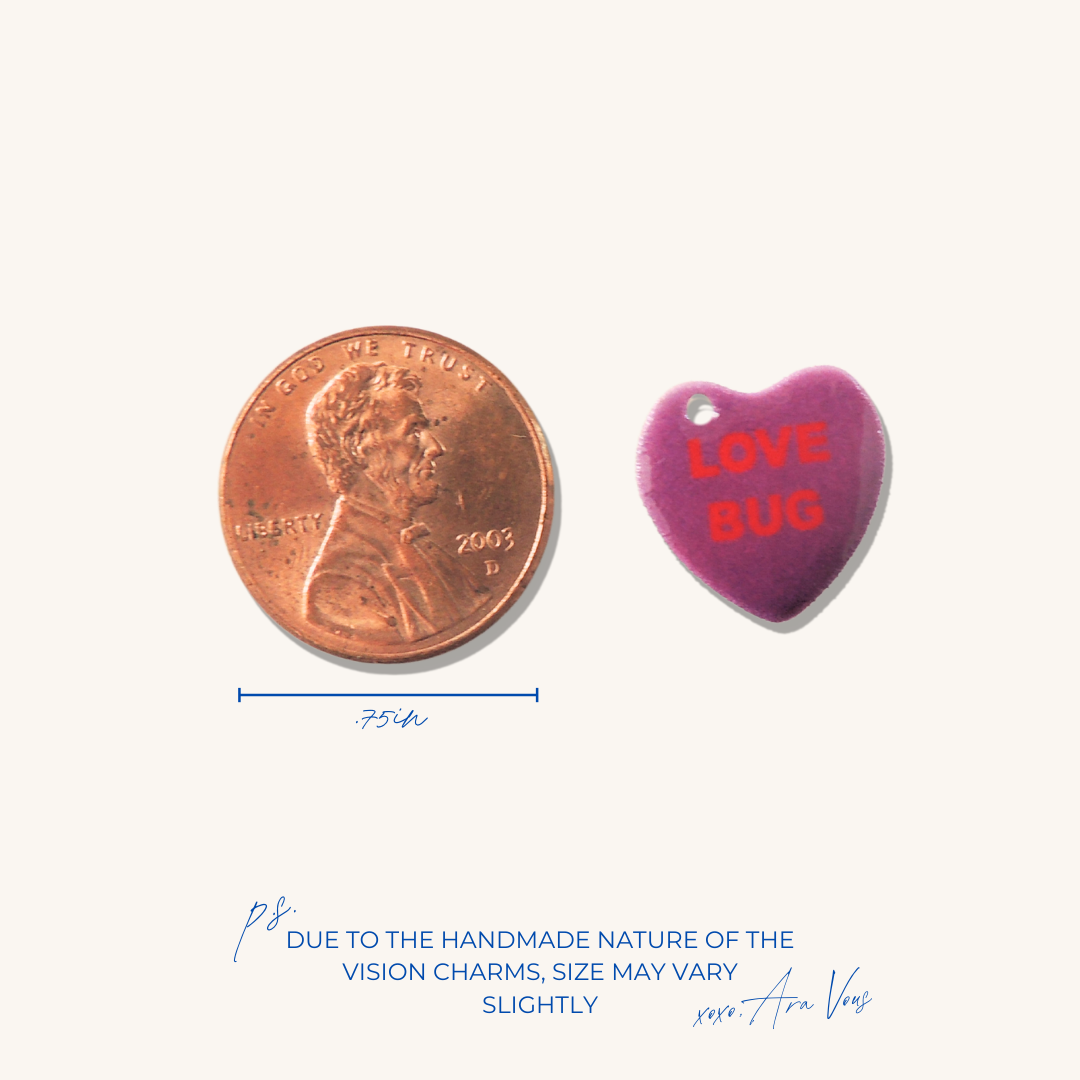 Candy Heart Vision Charm