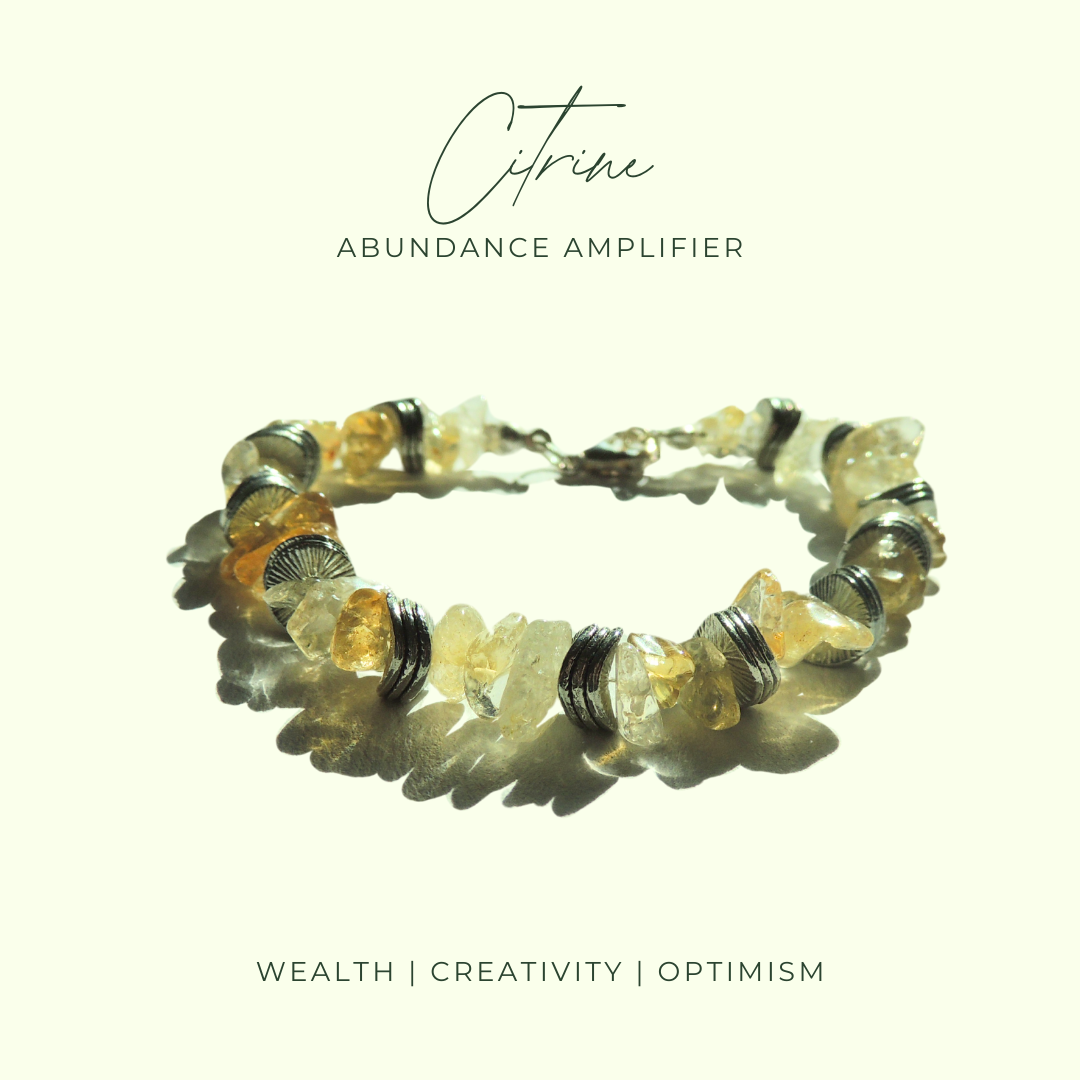 Abundance Amplifier – Citrine Crystal Chip Bracelet