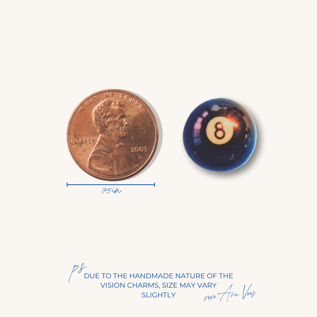 Magic 8 Ball | Vision Board Charm