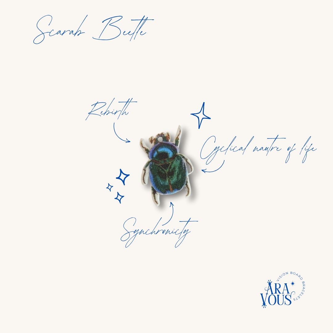 Scarab Beetle | Vision Board Charm