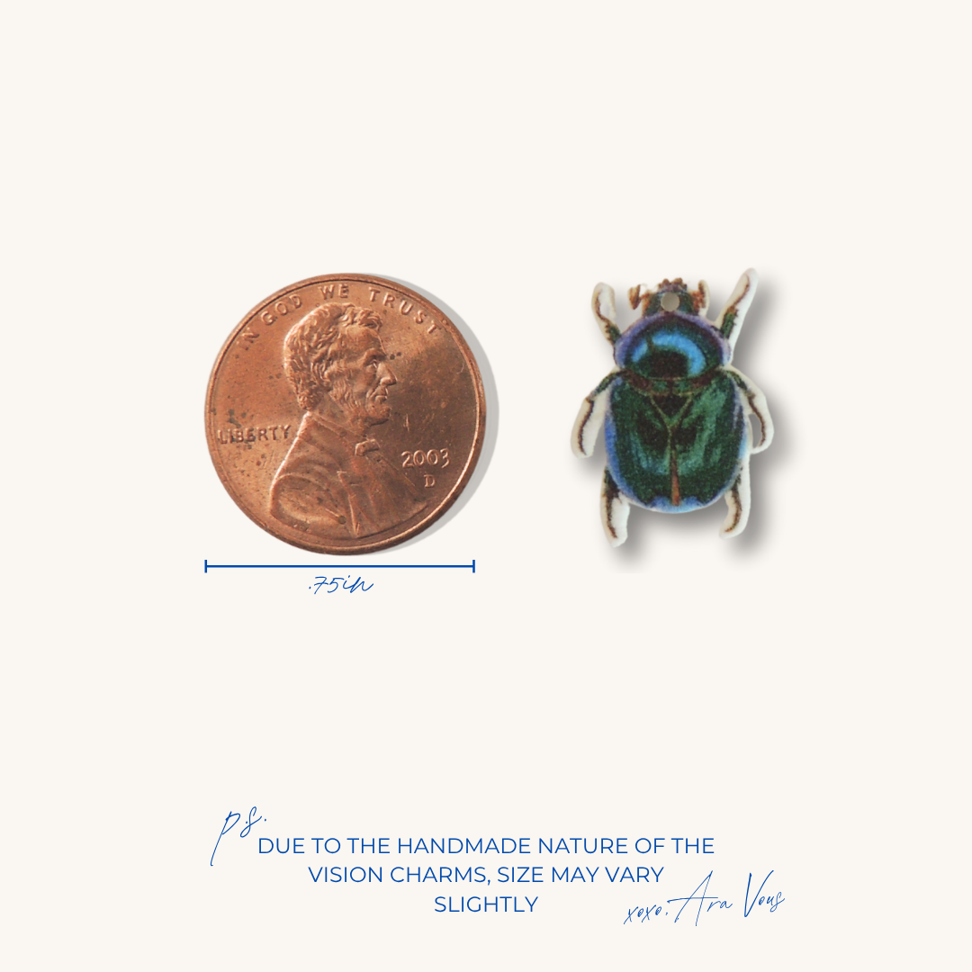 Scarab Beetle | Vision Board Charm