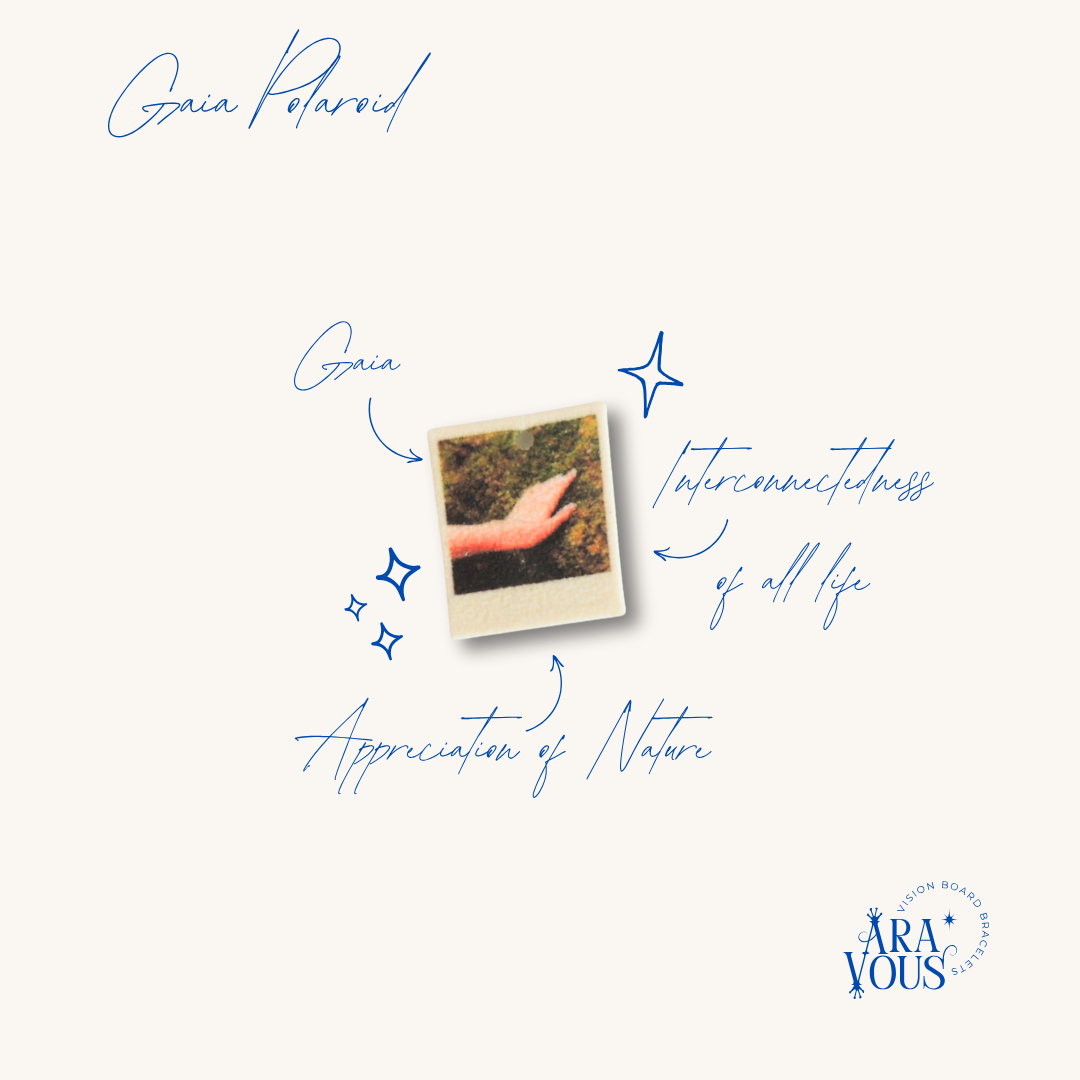 Gaia Polaroid | Vision Board Charm