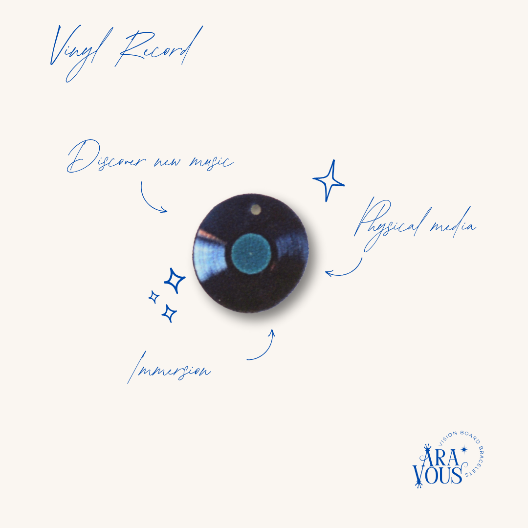 Vinyl Record | Vision Board Charm