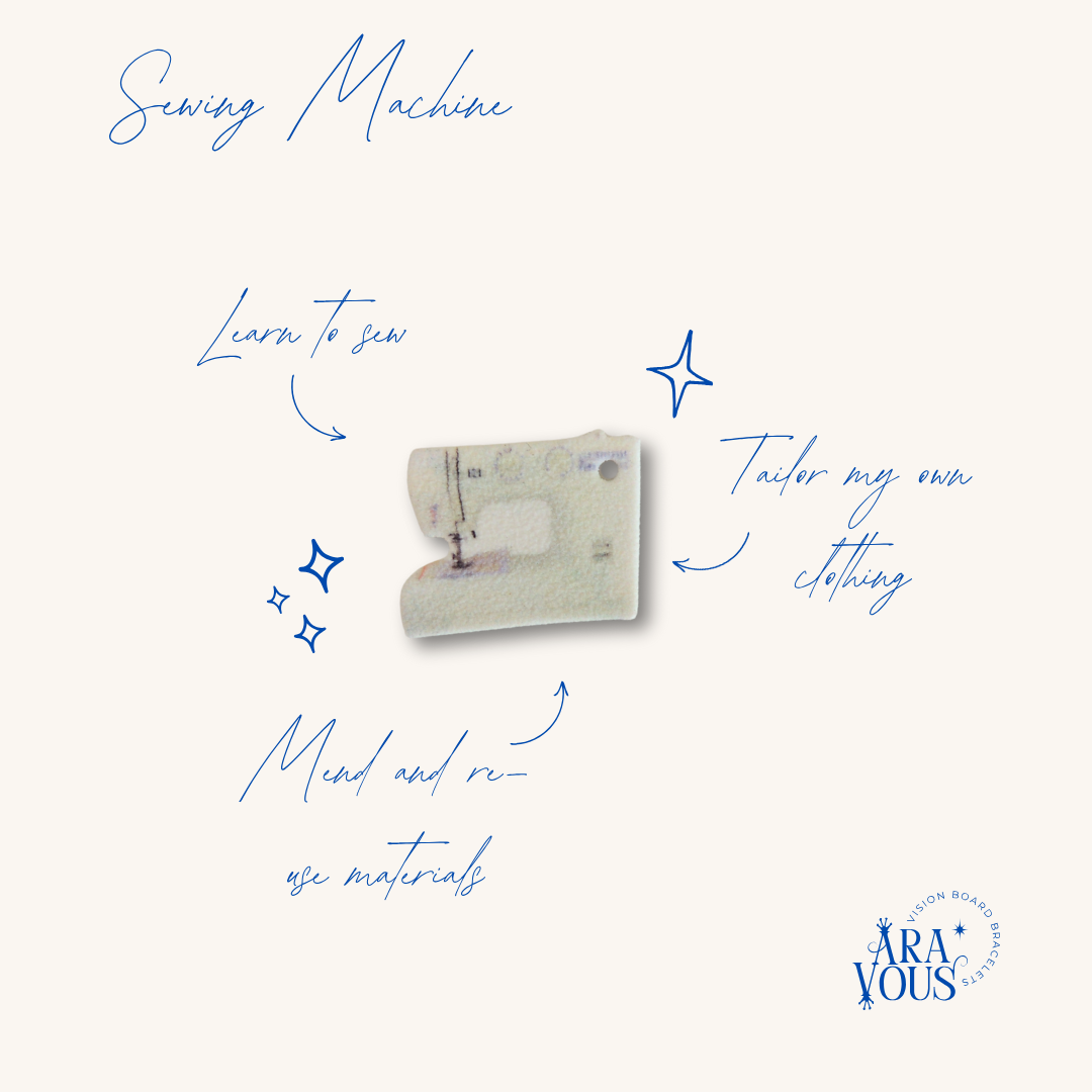 Sewing Machine | Vision Board Charm