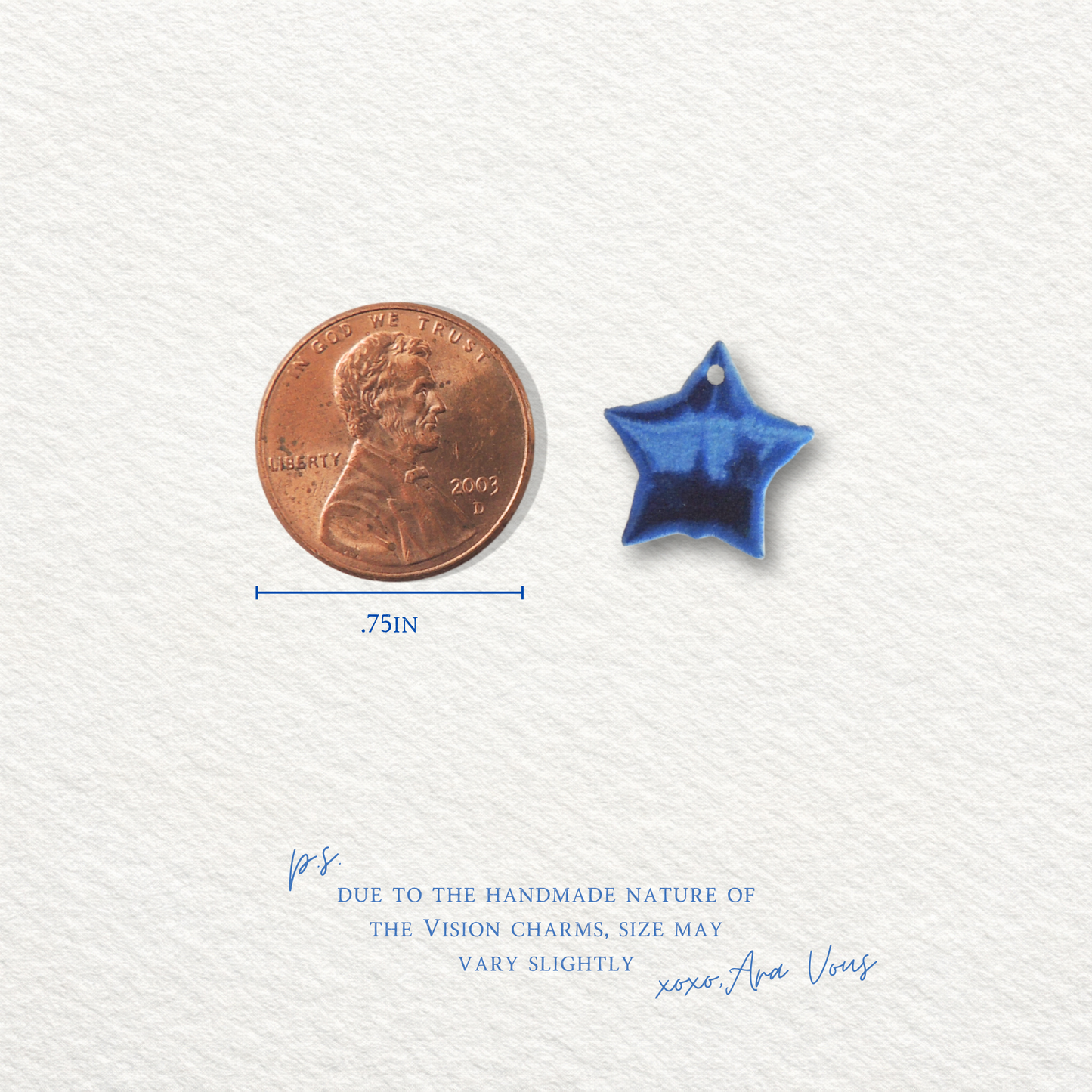 Blue Star Balloon (IYKYK) | Vision Board Charm