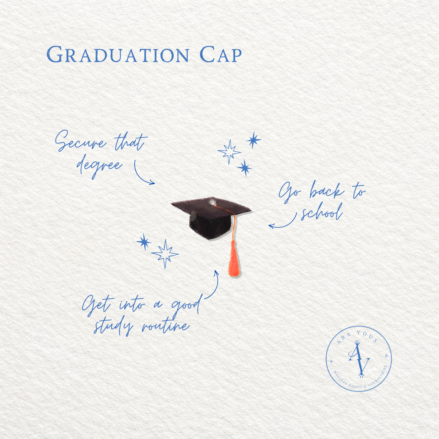 Graduation Cap | Vision Board Charm