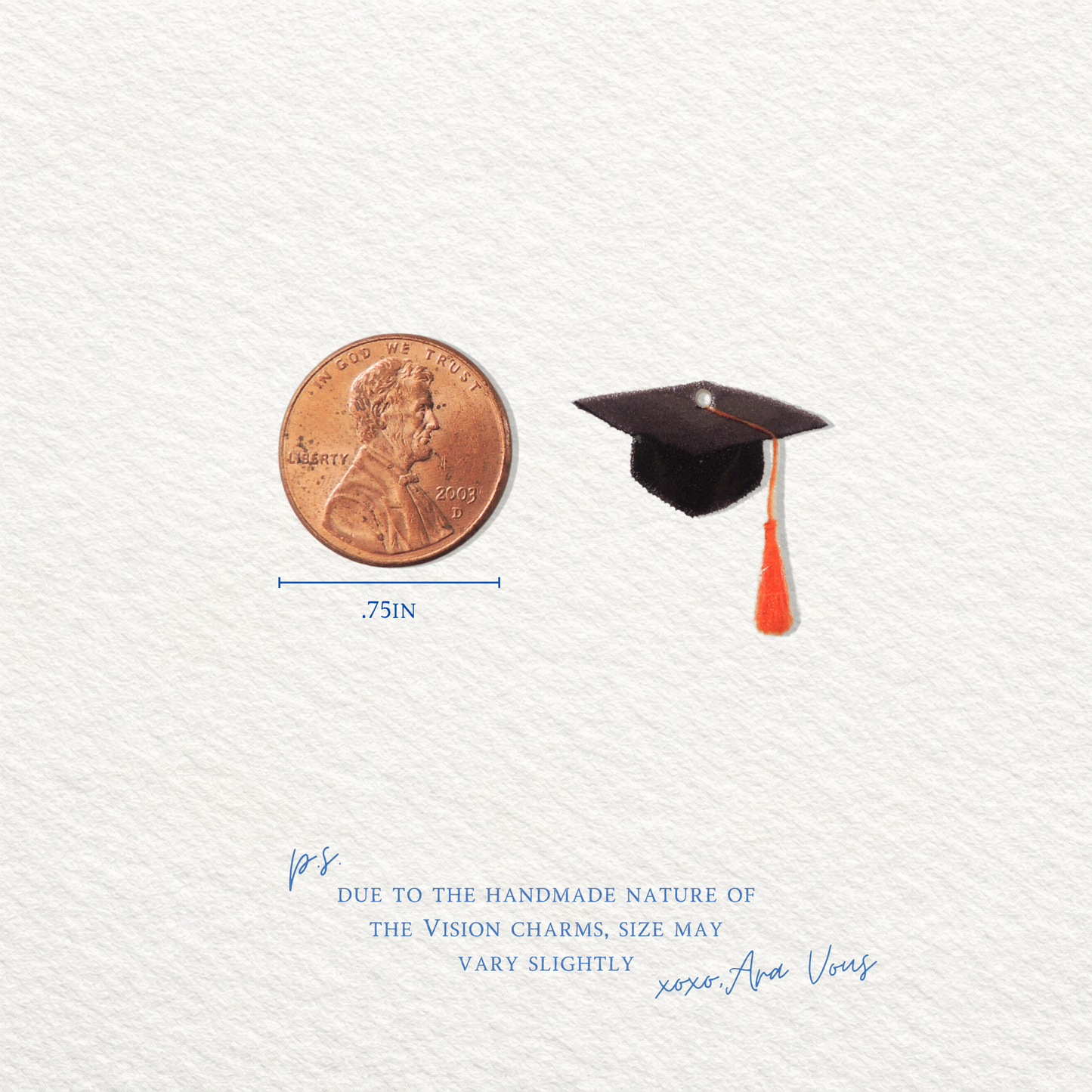 Graduation Cap | Vision Board Charm