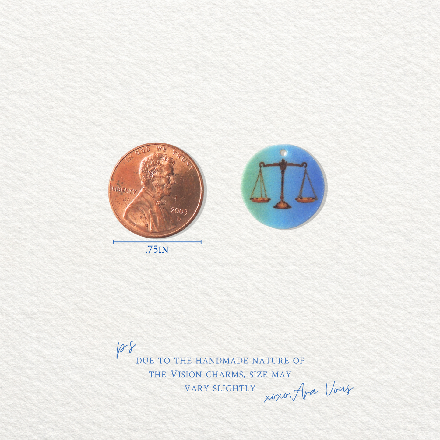 Scales of Justice | Vision Board Charm