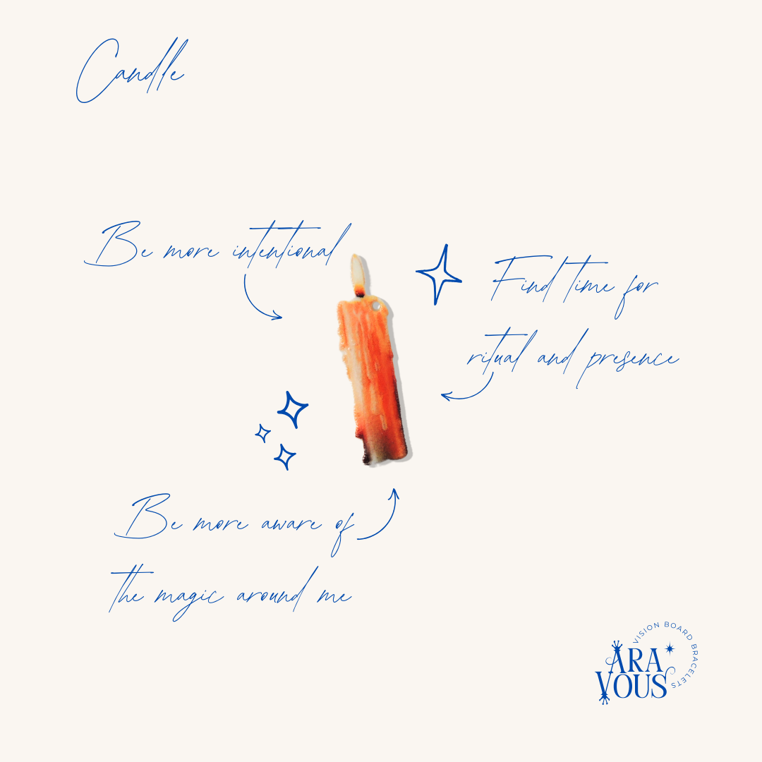 Candle | Vision Board Charm
