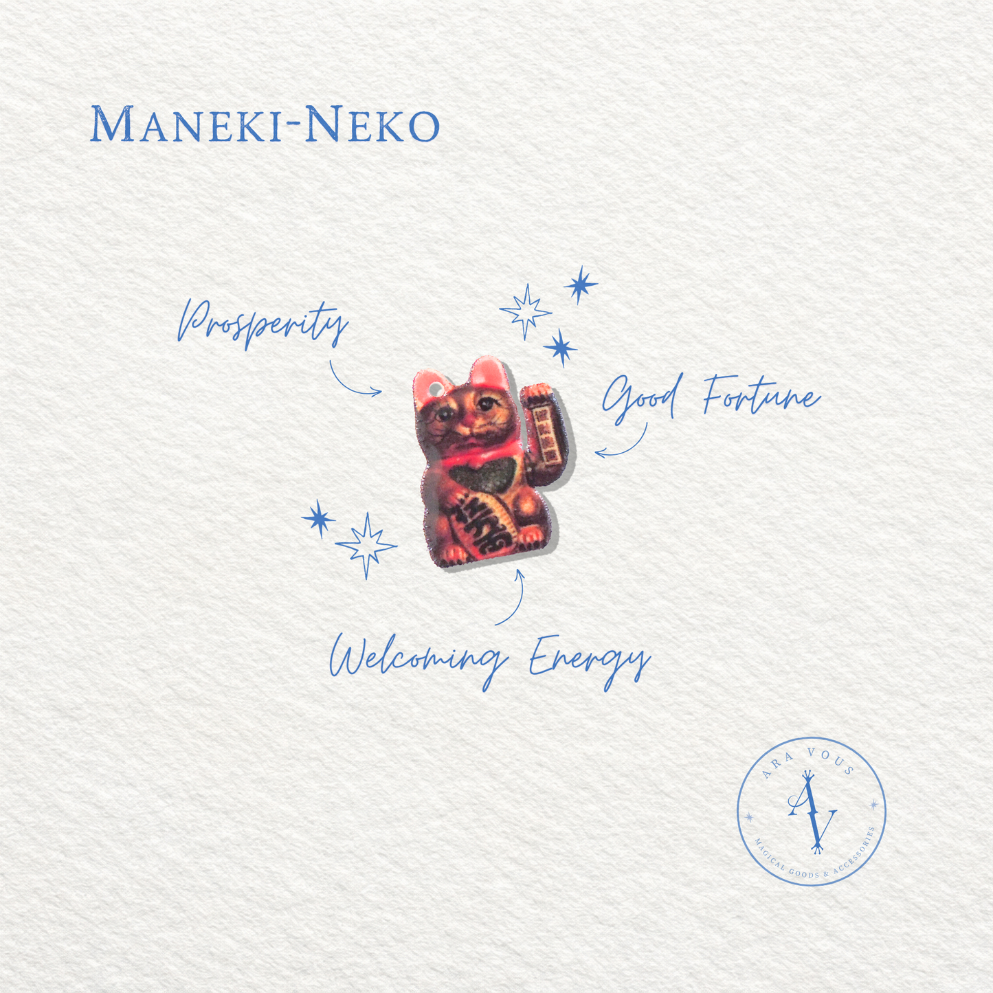 Maneki-Neko | Vision Board Charm