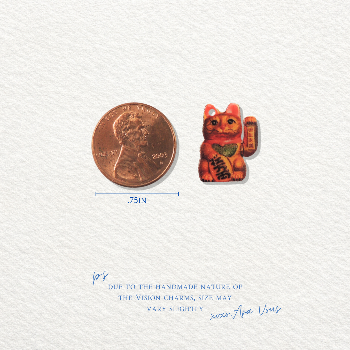 Maneki-Neko | Vision Board Charm