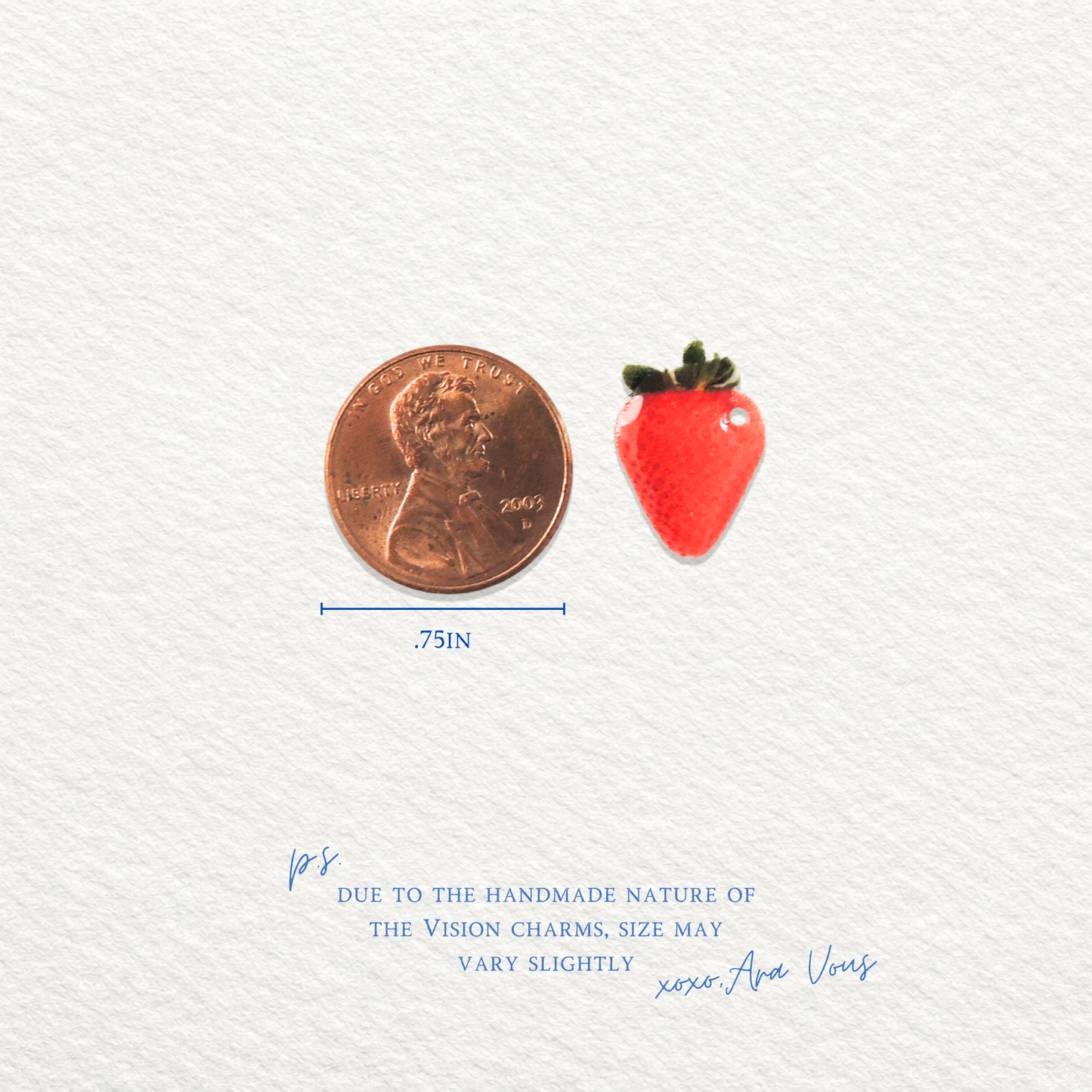 Strawberry | Vision Board Charm