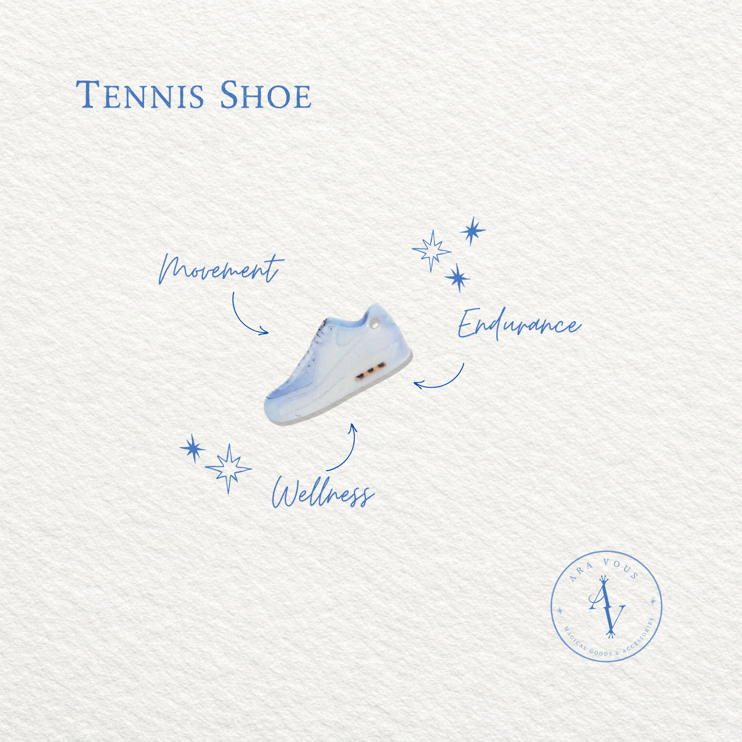Tennis Shoe | Vision Board Charm