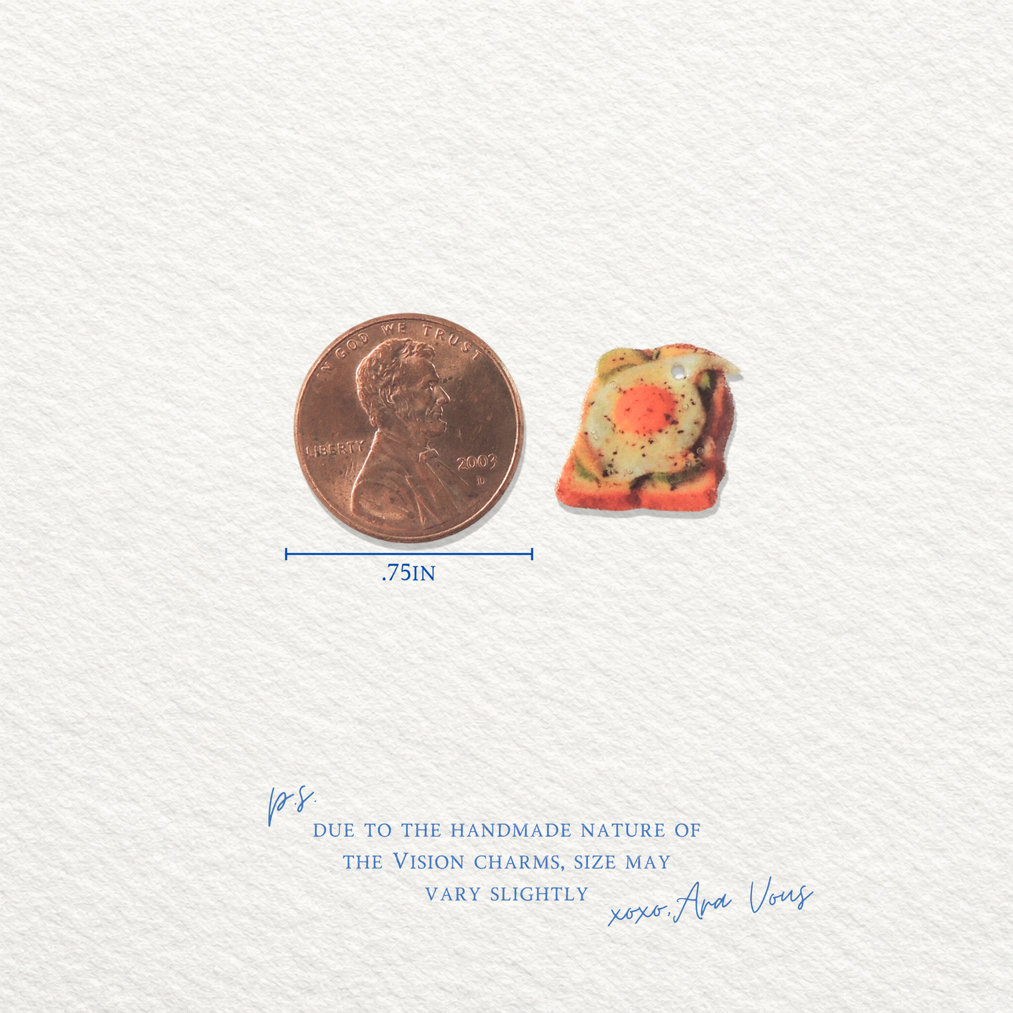Avocado Toast | Vision Board Charm