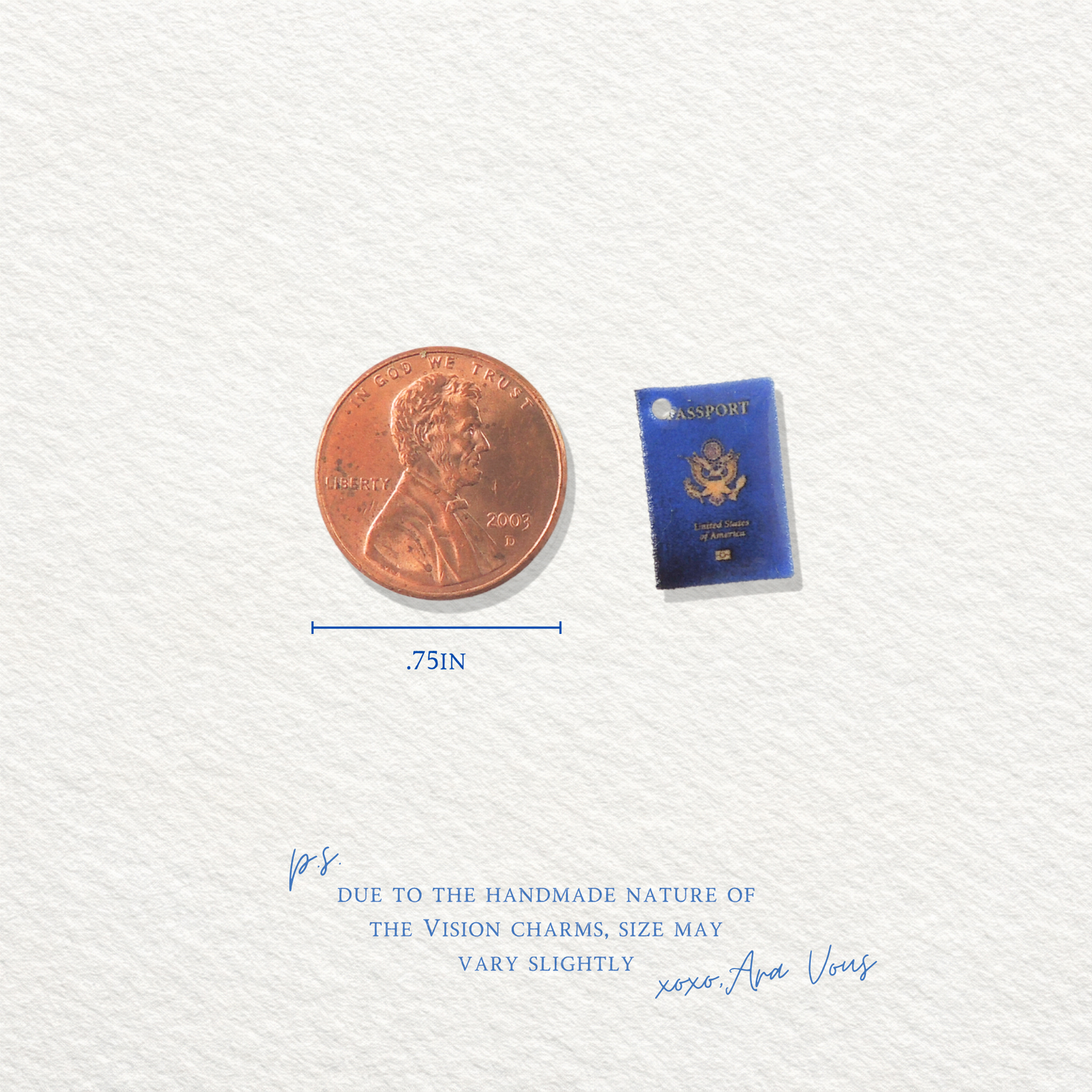 Passport | Vision Board Charm