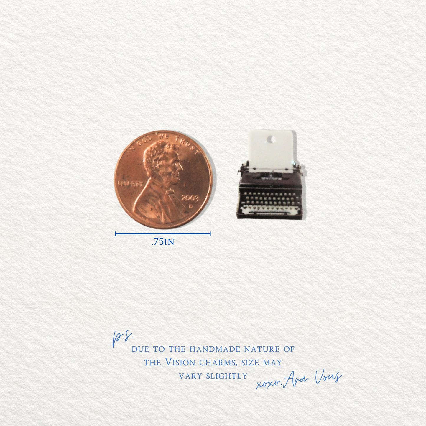 Typewriter | Vision Board Charm
