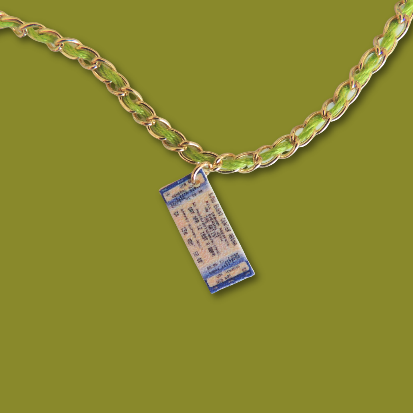 Concert Ticket | Vision Board Charm